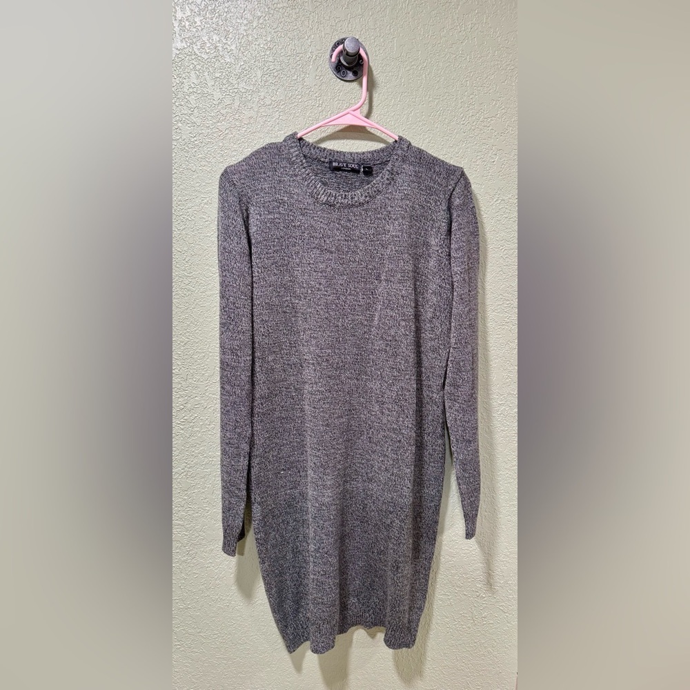 Brave Soul Gray Knit Dress